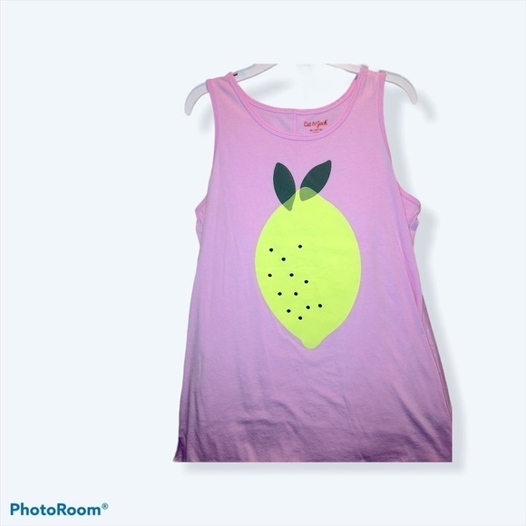 Cat and Jack Girls Pink Floral Top And Skirt NWOT Size Girls 14 XL - Picture 3 of 11